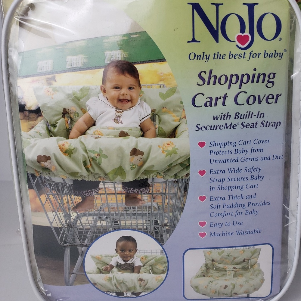 NoJo Shopping Cart Cover-Jungle Theme
